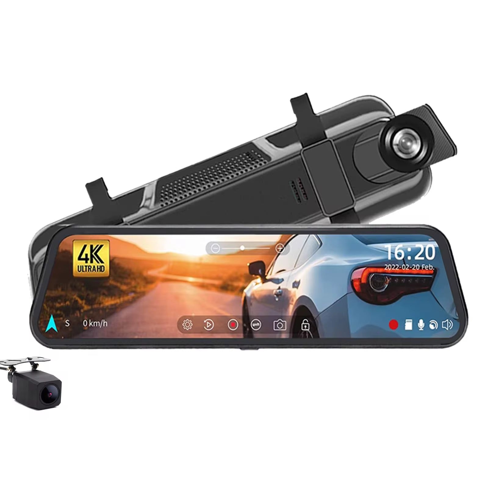 Rétroviseur Intelligent avec Caméra Dash Cam – Sécurité & Technologie au volant