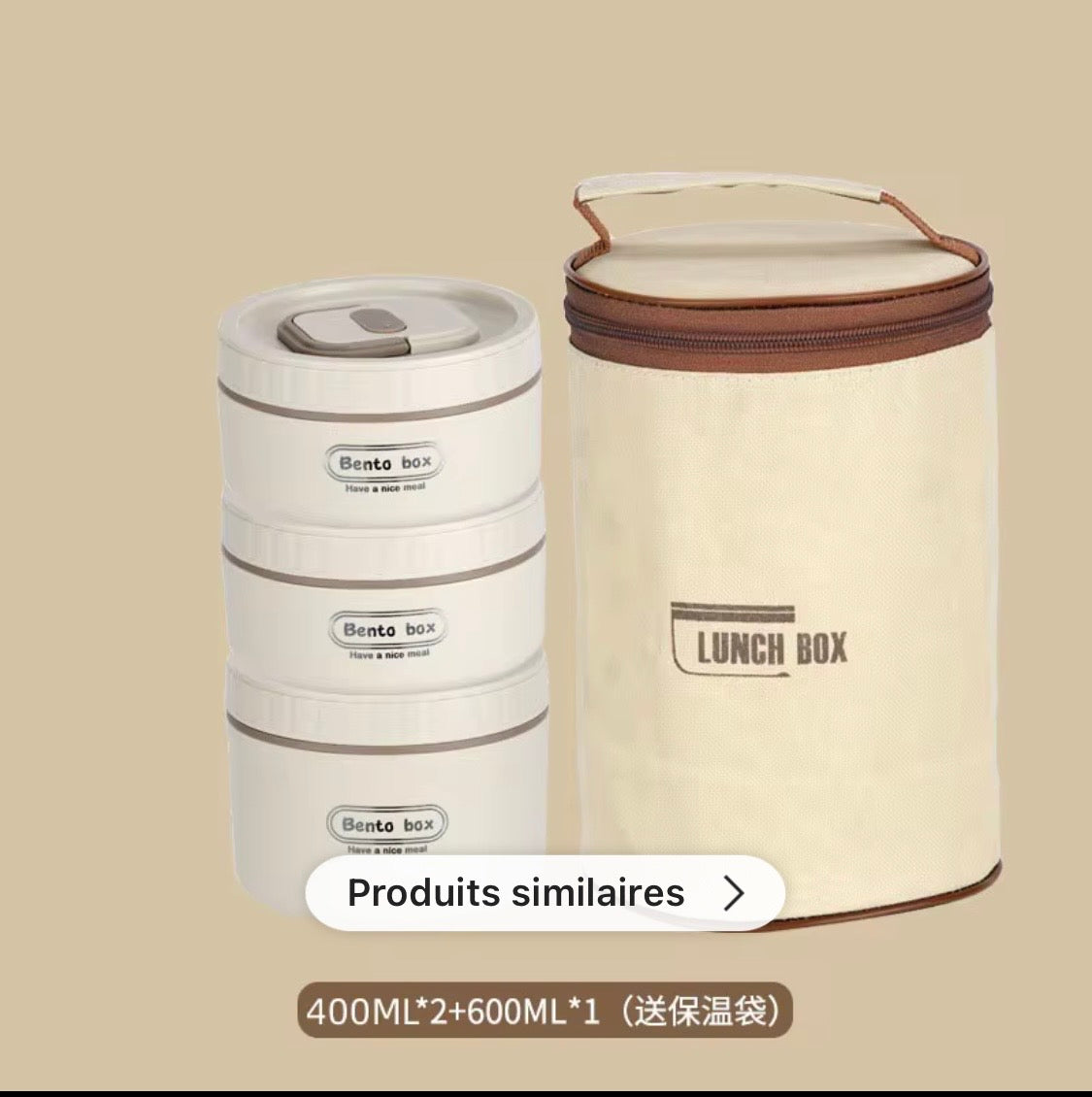 Box pour la nourriture